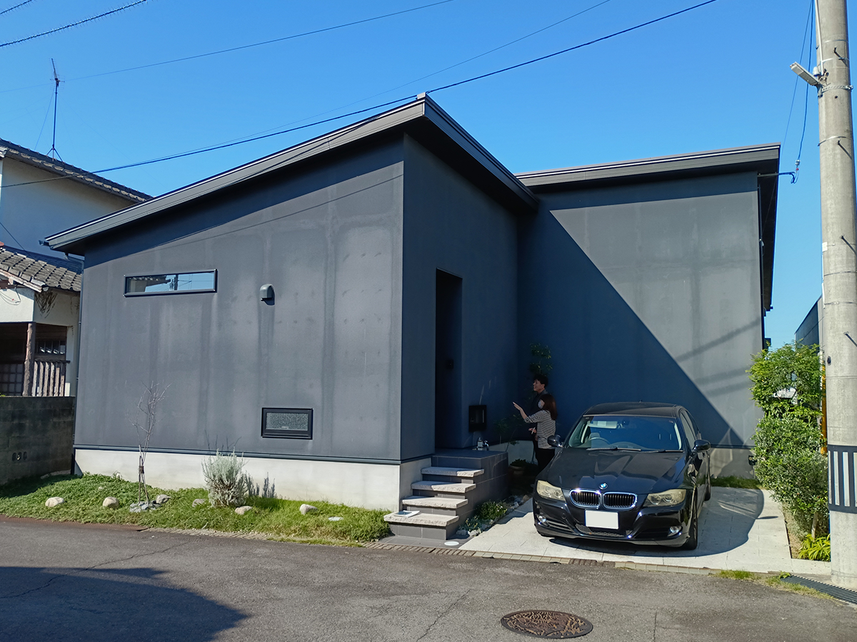 高松市H様/外壁塗装工事施工前